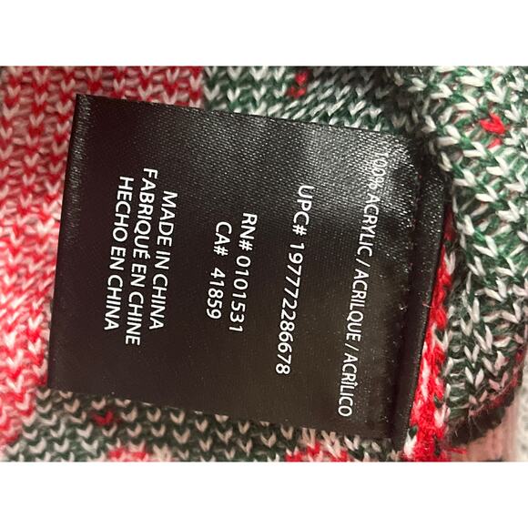 Disney Mickey Mouse Holiday Knit Sweater Christmas Fair Isle Men’s X-Large - Picture 6 of 9